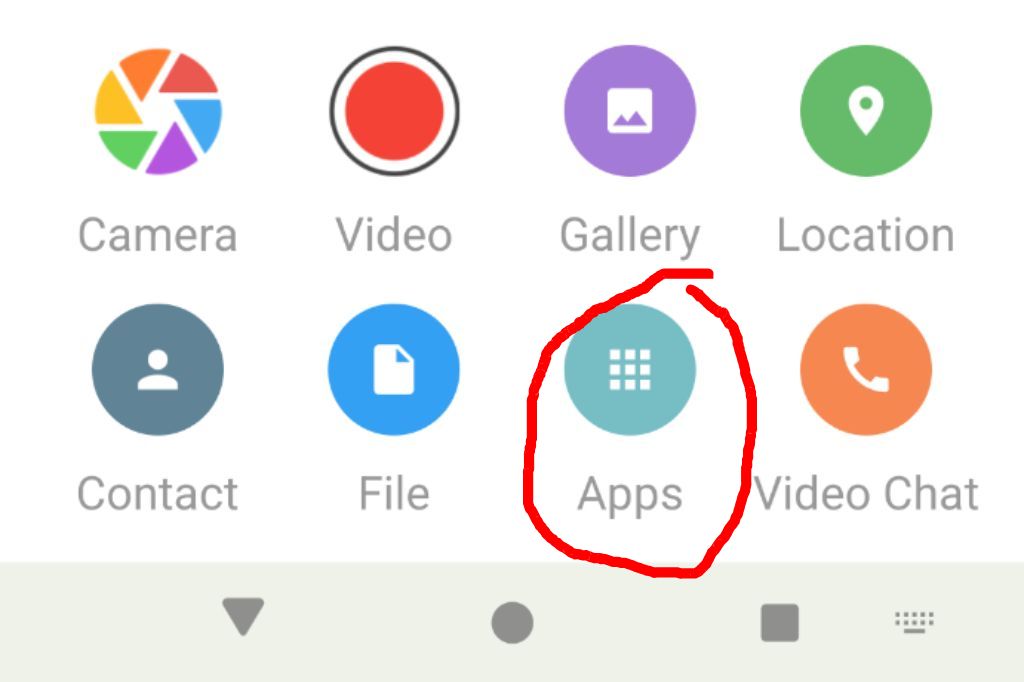 منوی پیوست دلتاچت و گزینه Apps